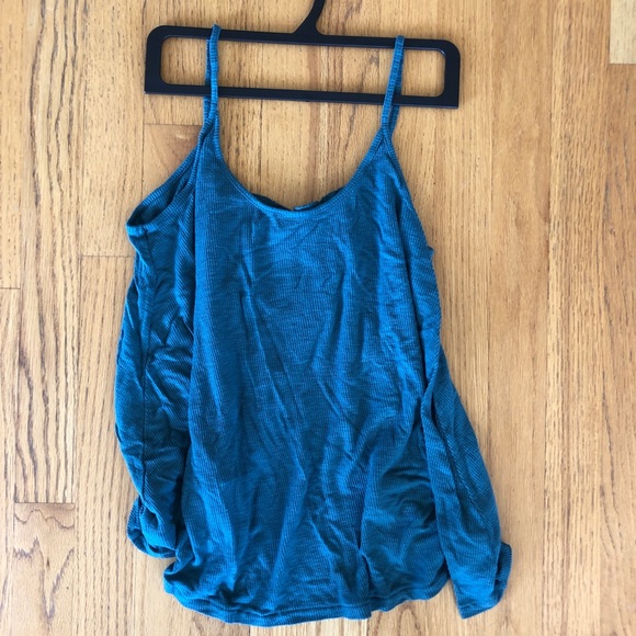 Teal green tank top - Picture 3 of 3